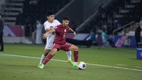 Skor 1-0 untuk Qatar bertahan hingga jeda.
