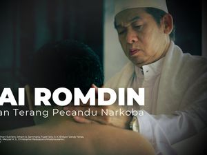 Ikhtiar Kyai Romdin, Jauhkan Pecandu dari Narkoba Ikhtiar Kyai Romdin, Jauhkan Pecandu dari Narkoba