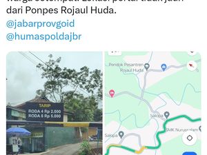 Viral Jalan Desa di Tasikmalaya Diportal, Mau Lewat Mesti Bayar