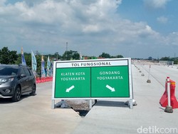 Info Lur! Tol Fungsional Solo-Jogja Resmi Ditutup Malam Ini