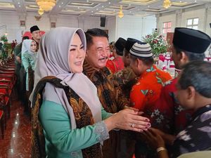 Hari Pertama Kerja, Bupati Klaten Halalbihalal Bersama ASN