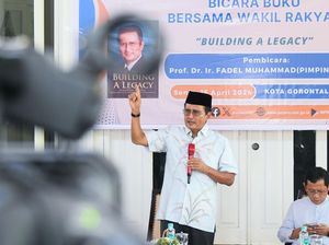 Bedah Buku Building a Legacy, Fadel Muhammad: Ini Warisan buat Milenial