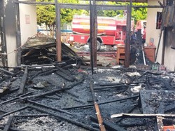 Kantor Bulog Poso Sulteng Kebakaran, Diduga gegara Korsleting Listrik