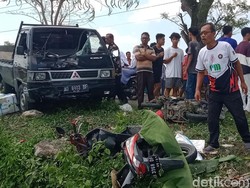 Dahsyatnya Kecelakaan Maut di Klaten hingga Motor Korban Terbang