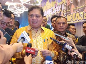 Airlangga soal Peluang Terpilih Aklamasi Jadi Ketum Golkar: Insyaallah Airlangga soal Peluang Terpilih Aklamasi Jadi Ketum Golkar: Insyaallah