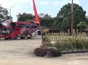 Arus Balik di Terminal Alam Barajo Jambi Sepi, Tercatat Hanya 189 Orang