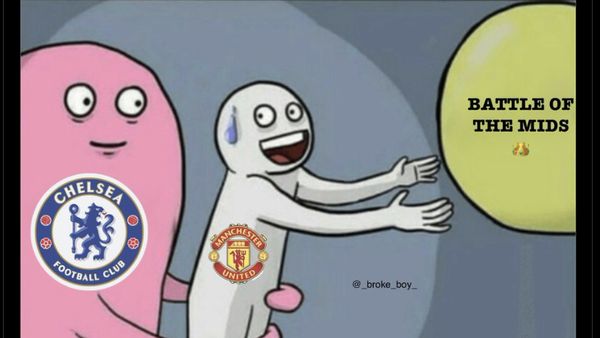 Meme Chelsea: Pemain Rebutan Penalti, MU Kini Didekati