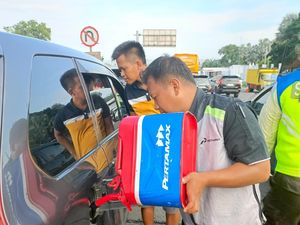 Pertamina Gercep Layani 187 Kendaraan Habis BBM saat Puncak Arus Balik