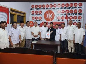 Ketua Gerindra Parepare Surianto Ikut Penjaringan Cawalkot di PKS