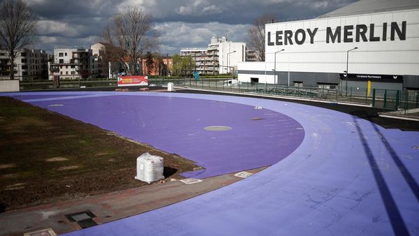 Pertama Kalinya, Lintasan Atletik di Olimpiade Berwarna Ungu