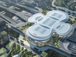 Heboh Stasiun di China Dianggap Menyerupai Pembalut Perempuan