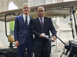Jika Apple Bangun Pabrik di RI, Menkominfo: Papa Senang, Mama Senang Jika Apple Bangun Pabrik di RI, Menkominfo: Papa Senang, Mama Senang