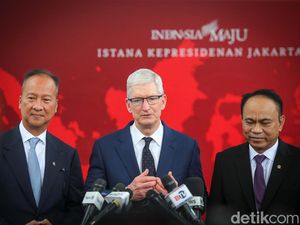Bos Apple Usai Temui Jokowi: RI Pasar Penting Bagi Kami Bos Apple Usai Temui Jokowi: RI Pasar Penting Bagi Kami