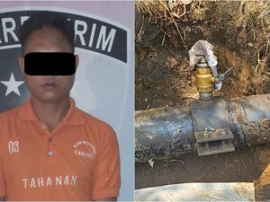 DPO Curi Minyak Perusahaan Migas di Muara Enim Diciduk Usai 6 Bulan Buron