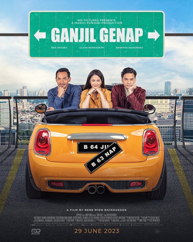 Film Ganjil Genap (2023)/Foto: MD Pictures