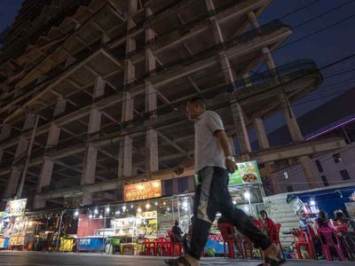 Potret Bangunan yang Ditinggalkan Pengembang China Berujung Jadi Kota Hantu