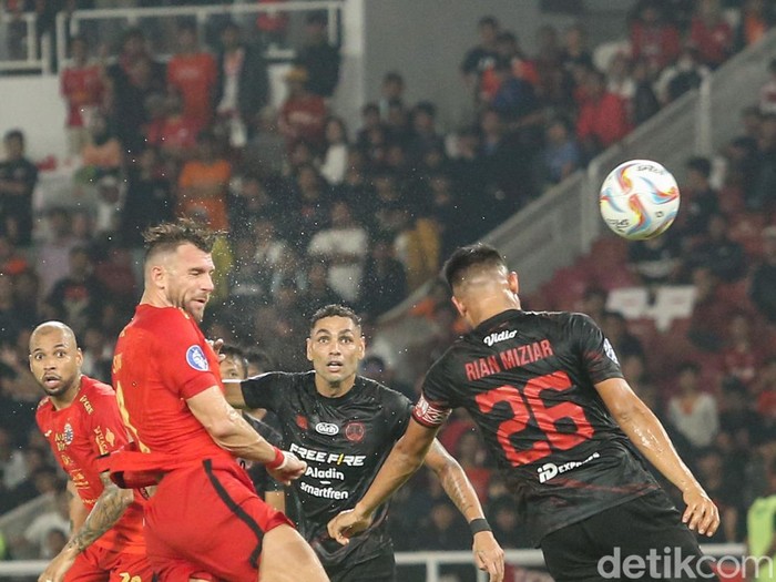 Gol tunggal Simic bawa Persija dapatkan 3 poin usai kembali berkandang di Jakarta, Rabu (17/4/2024).