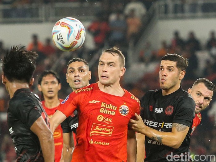 Gol tunggal Simic bawa Persija dapatkan 3 poin usai kembali berkandang di Jakarta, Rabu (17/4/2024).