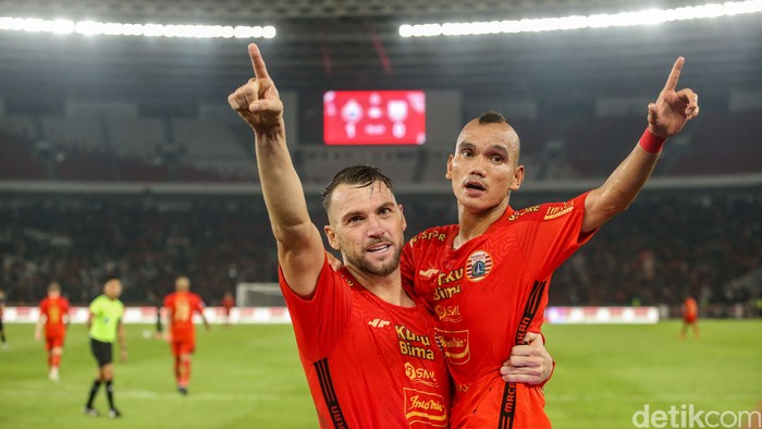 Gol tunggal Simic bawa Persija dapatkan 3 poin usai kembali berkandang di Jakarta, Rabu (17/4/2024).