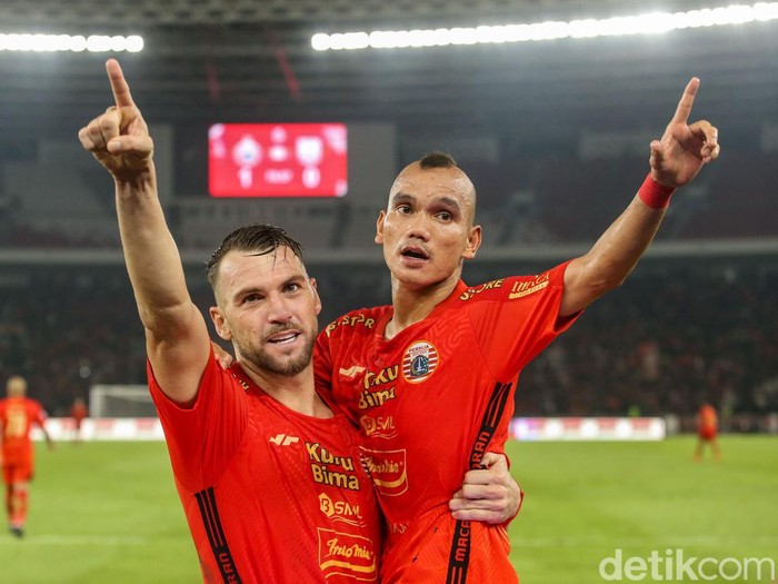 Gol tunggal Simic bawa Persija dapatkan 3 poin usai kembali berkandang di Jakarta, Rabu (17/4/2024).