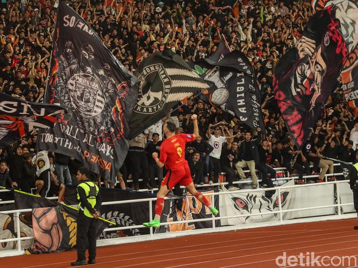 Gol tunggal Simic bawa Persija dapatkan 3 poin usai kembali berkandang di Jakarta, Rabu (17/4/2024).