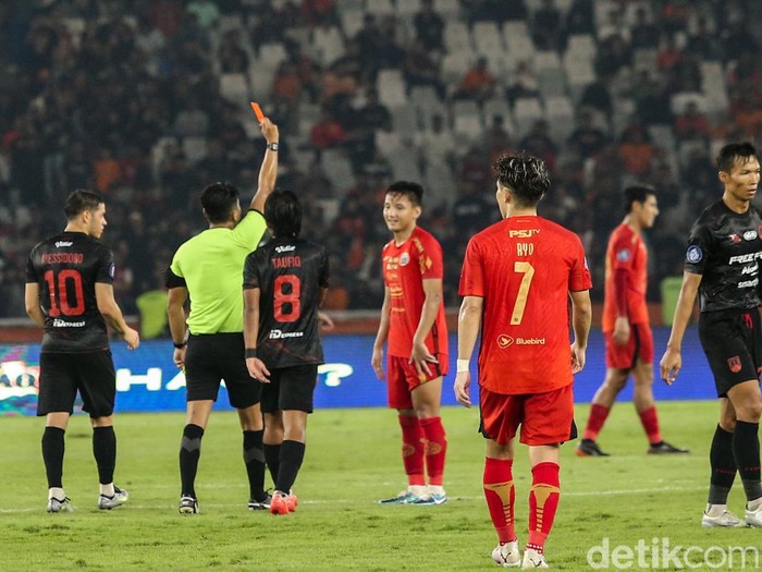 Gol tunggal Simic bawa Persija dapatkan 3 poin usai kembali berkandang di Jakarta, Rabu (17/4/2024).