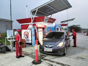 Layanan Optimal Serambi MyPertamina-Modular Dispenser Selama Mudik di Jatim Layanan Optimal Serambi MyPertamina-Modular Dispenser Selama Mudik di Jatim
