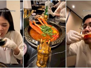 TikToker Bayar Rp 3,9 Juta Demi Makan Alaskan King Crab TikToker Bayar Rp 3,9 Juta Demi Makan Alaskan King Crab