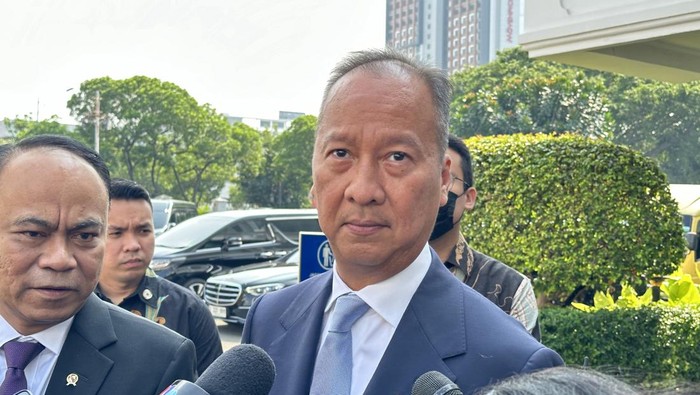 Foto: Menteri Perindustrian Agus Gumiwang (Isal/detikcom)