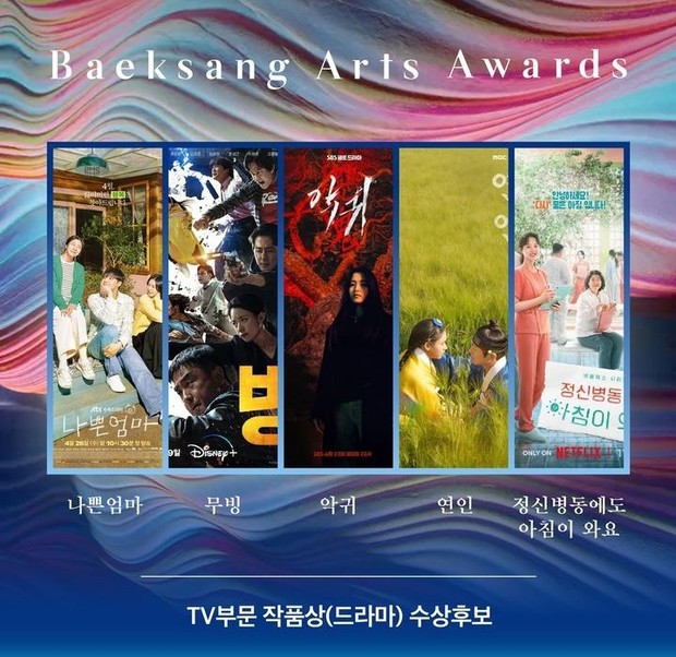 Nominasi Best Drama / Foto : instagram.co/baeksang.official Nominasi Best Drama / Foto : instagram.co/baeksang.official