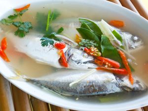 Resep Ikan Kukus Asam Pedas, Lauk Sehat Rendah Lemak Resep Ikan Kukus Asam Pedas, Lauk Sehat Rendah Lemak