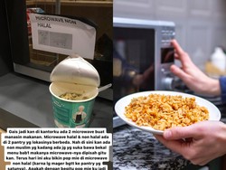 Tersedia Microwave Makanan Halal, Muslim Ini Malah Pilih yang Non Halal