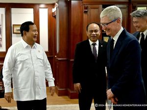 Terungkap Obrolan Prabowo dengan Bos Apple di Kemhan Terungkap Obrolan Prabowo dengan Bos Apple di Kemhan