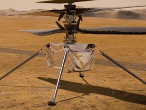 Dunia Hari Ini: Helikopter Ini Mengirimkan Pesan dari Mars ke Bumi Dunia Hari Ini: Helikopter Ini Mengirimkan Pesan dari Mars ke Bumi