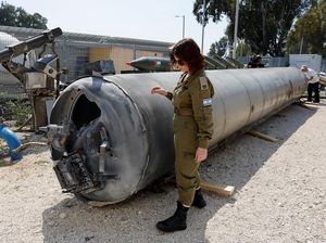 Israel Pamerkan Rudal Iran yang Diklaim Berhasil Dicegat, Ini Wujudnya Israel Pamerkan Rudal Iran yang Diklaim Berhasil Dicegat, Ini Wujudnya