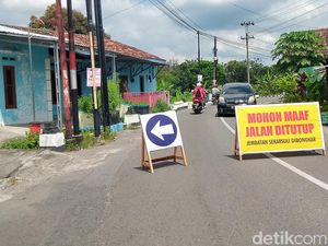 Jembatan Sekarsuli Klaten Ditutup Total Mulai Hari Ini