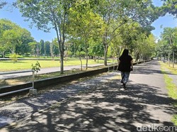 Jogging Track Lapangan Renon Akan Diperlebar, Telan Anggaran Rp 11 Miliar