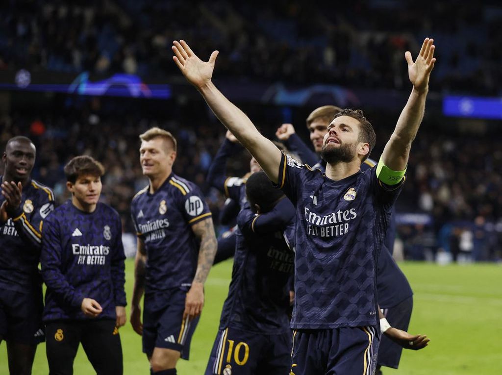 Kalahkan Juara Bertahan Man City, Real Madrid ke Semifinal Liga Champions