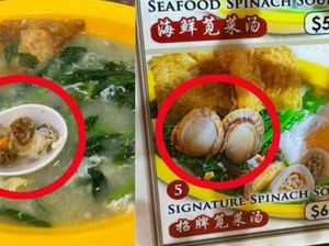 Zonk! Pembeli Ini Kesal Hanya Dapat Kerang Kecil dalam Pesanan Supnya Zonk! Pembeli Ini Kesal Hanya Dapat Kerang Kecil dalam Pesanan Supnya
