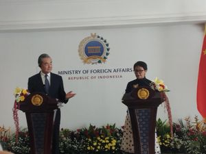 RI-China Komitmen Jaga Stabilitas dan Perdamaian di Indo-Pasifik RI-China Komitmen Jaga Stabilitas dan Perdamaian di Indo-Pasifik