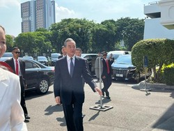 Menlu China Temui Presiden Jokowi di Istana Negara