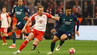Bayern menjamu Arsenal di Allianz Arena pada Kamis (18/4/2024) dinihari WIB. REUTERS/Kai Pfaffenbach