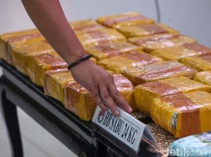 Polisi Gagalkan Peredaran Narkoba Jalur Laut-Udara, Sita 24 Kg Sabu