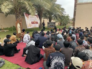 Cerita Halal Bihalal Lebaran WNI di Libya, Ada Sajian Siomay-Pancong Cerita Halal Bihalal Lebaran WNI di Libya, Ada Sajian Siomay-Pancong
