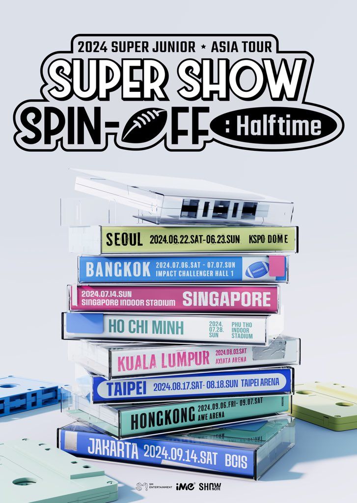 Jadwal tur konser Asia Super Junior