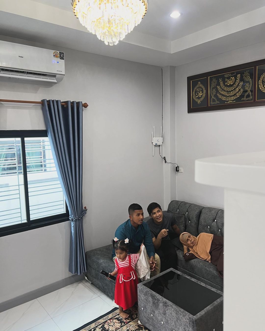 Tampilan rumah Jirayut di Thailand.