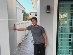 6 Potret Rumah Baru Jirayut di Thailand, Baru Digelar Syukuran