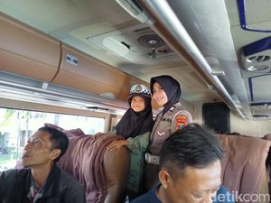 Cerita Pemudik yang Ikut Program Balik Gratis Polres Ponorogo Cerita Pemudik yang Ikut Program Balik Gratis Polres Ponorogo