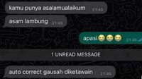 10 Chat Typo karena Auto Correct, Siapa yang Sering Begini?