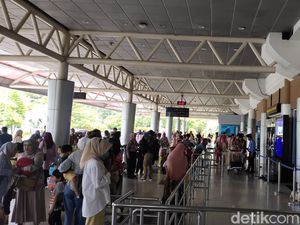 Libur Panjang, Penumpang di SMB II Palembang Meningkat